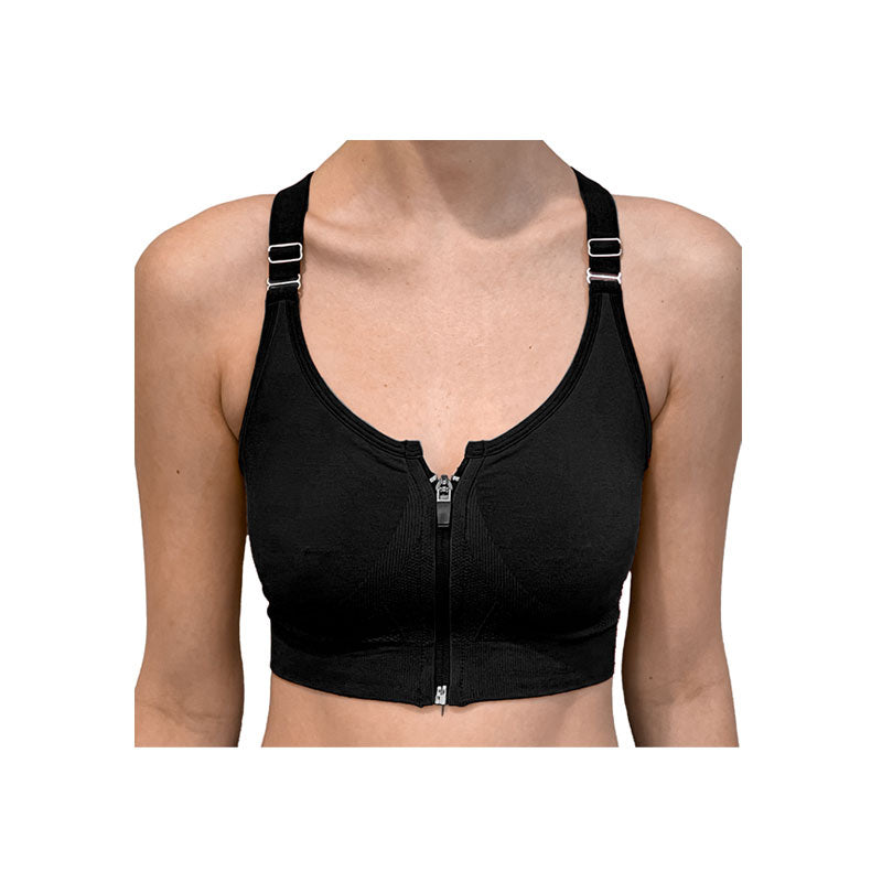 Vienna Zipper Sports Bra